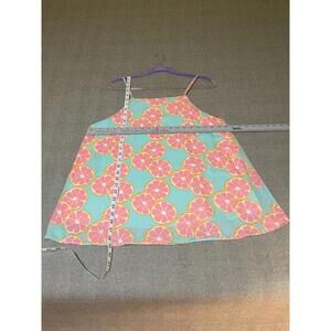 Lauren James Vintage Pink Grapefruit Tank Blouse - Size L